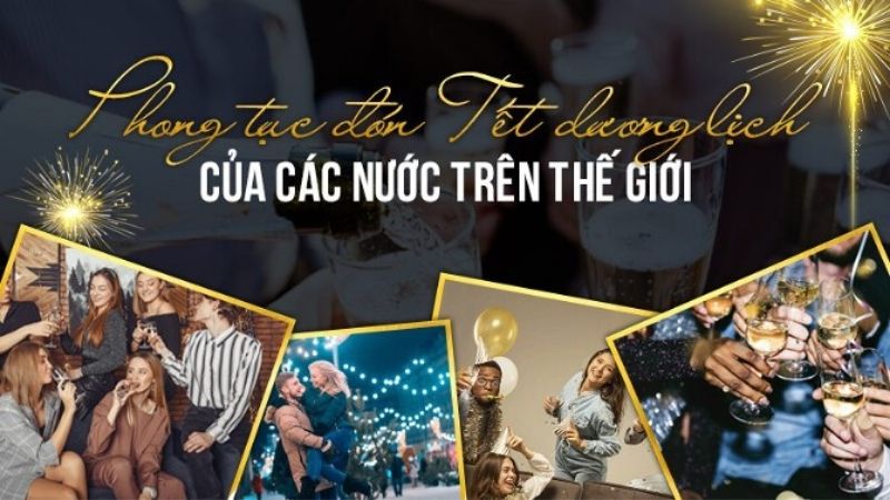 Các nước ăn Tết Dương lịch trên thế giới