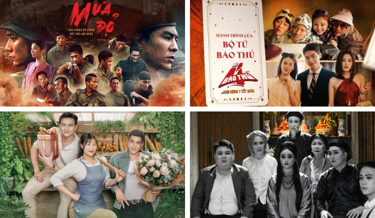 Top 10 him điện ảnh Việt doanh thu trăm tỷ 2025