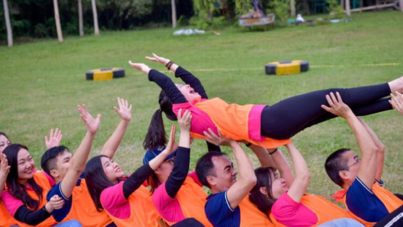 Trò chơi “Tinh thần đồng đội”