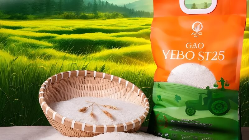Giá trị dinh dưỡng của gạo Vebo ST25