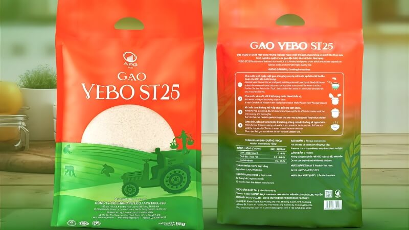 Đặc điểm nổi bật của gạo Vebo ST25