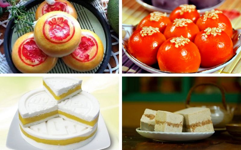 Bánh cổ truyền dâng tổ tiên, cầu năm mới đủ đầy