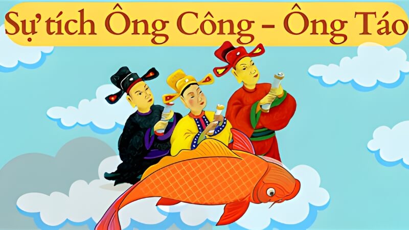 Sự tích ông Công ông Táo Sự tích ông Công ông Táo