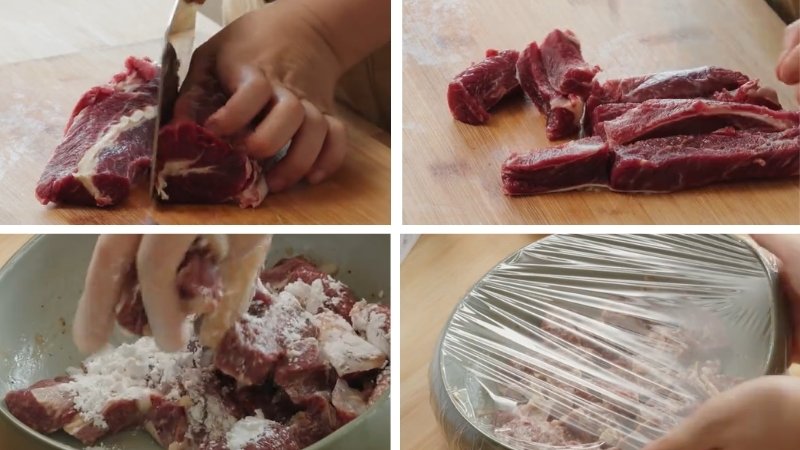 Chuẩn bị nguyên liệu