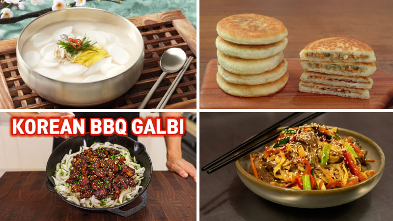 Những món ăn truyền thống trong Tết Âm lịch Hàn Quốc