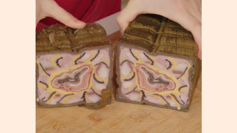 Thành phẩm món giò hoa Vũ Đông Thành phẩm món giò hoa Vũ Đông