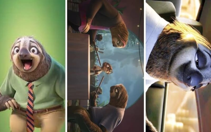 Hình nền Flash Zootopia hiện có nhiều phiên bản 4K.