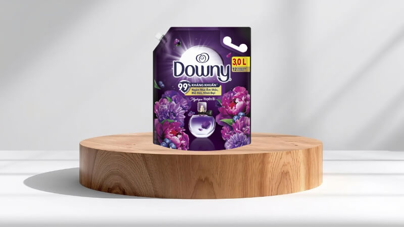 Nước xả vải Downy hương nước hoa huyền bí túi 3 lít Nước xả vải Downy hương nước hoa huyền bí túi 3 lít