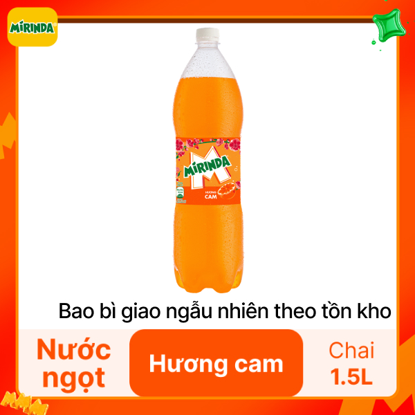 Nước ngọt Mirinda cam chai 1.5 lít