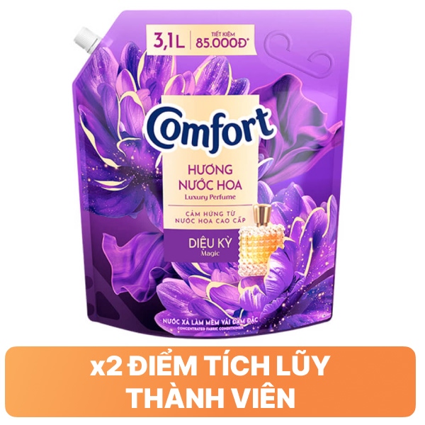 Nước xả Comfort diệu kỳ 3.1 lít