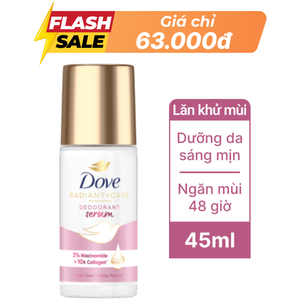 Lăn khử mùi Dove Serum Collagen 45ml