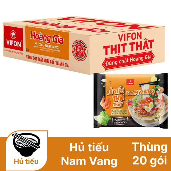 Thùng 20 gói hủ tiếu Nam Vang Vifon 90g