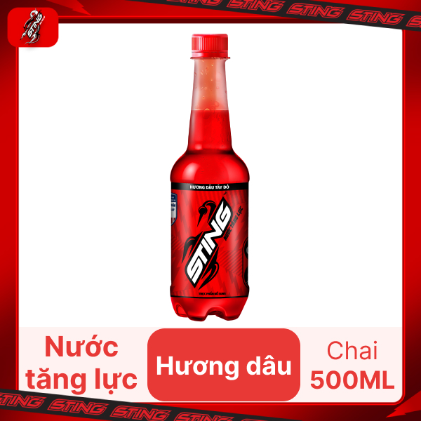 Nước tăng lực Sting hương dâu 500ml