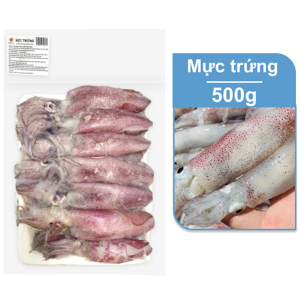 Mực trứng Nhật Minh gói 500g