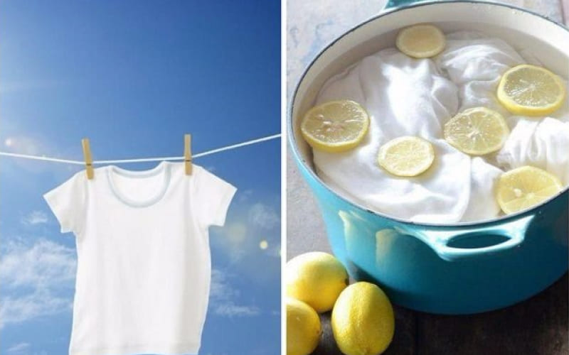 Dùng nước cốt chanh tươi Dùng nước cốt chanh tươi