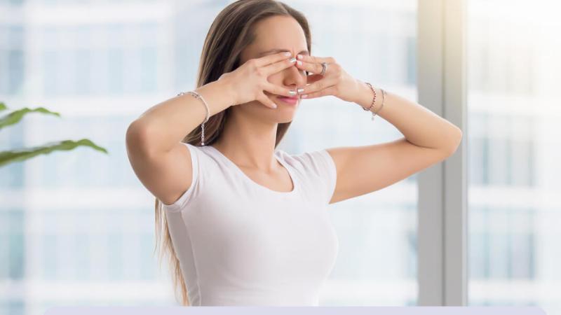 Bài tập Yoga cho đôi mắtv