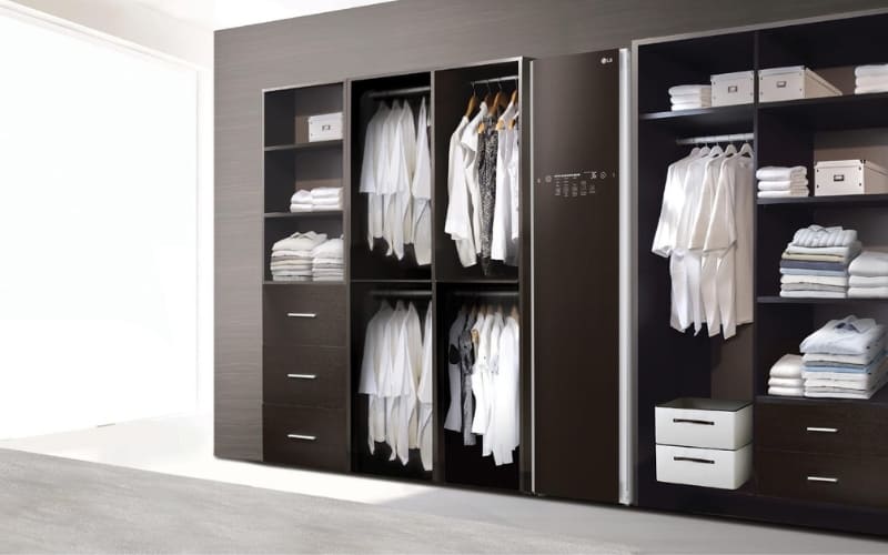 Tủ thông minh khử mùi quần áo không cần giặt.