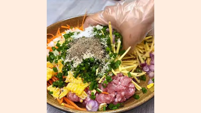 Ướp nhân chả ram