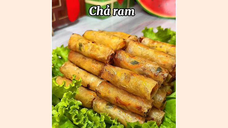 Cách làm chả ram bắp đơn giản