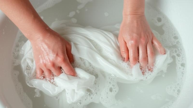Cách giặt rèm cửa bằng tay