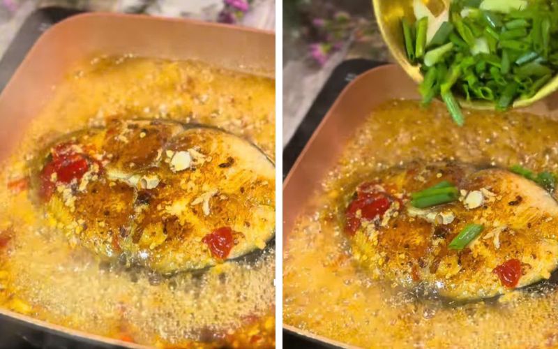 Món ăn có màu đẹp, hương thơm hấp dẫn