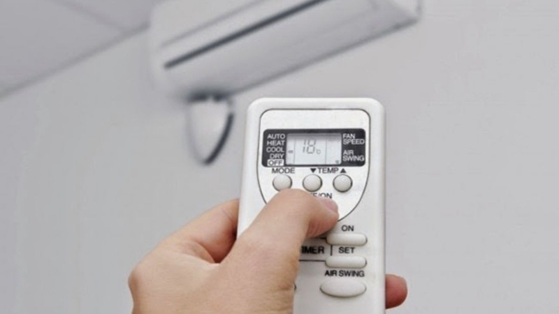 Bật chế độ Dry