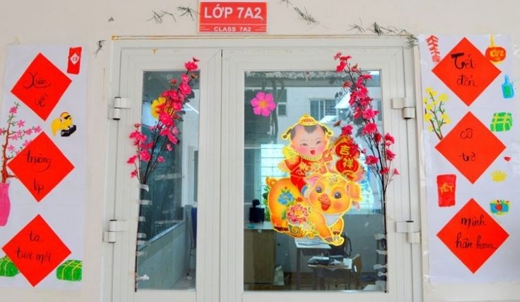 Tổng hợp ý tưởng trang trí lớp học ngày Tết 2026 đẹp và ấn tượng nhất