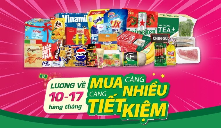 Đại tiệc Ngày Lương Về - MUA CÀNG NHIỀU - GIÁ CÀNG TIẾT KIỆM độc quyền Online