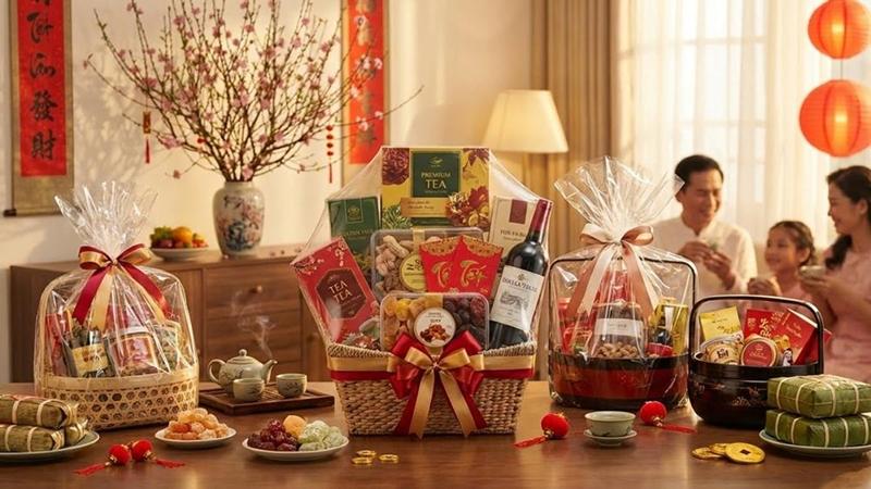 Quà Tết ngân sách tầm trung
