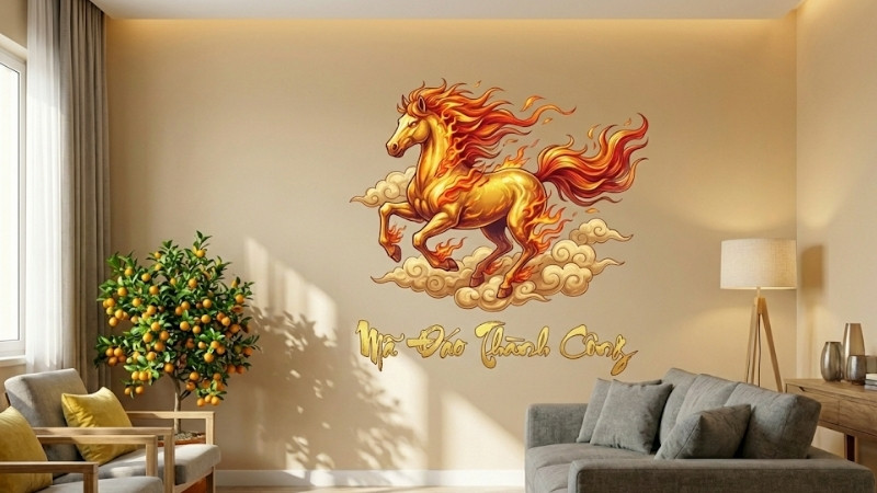 Mẫu decal linh vật năm 2