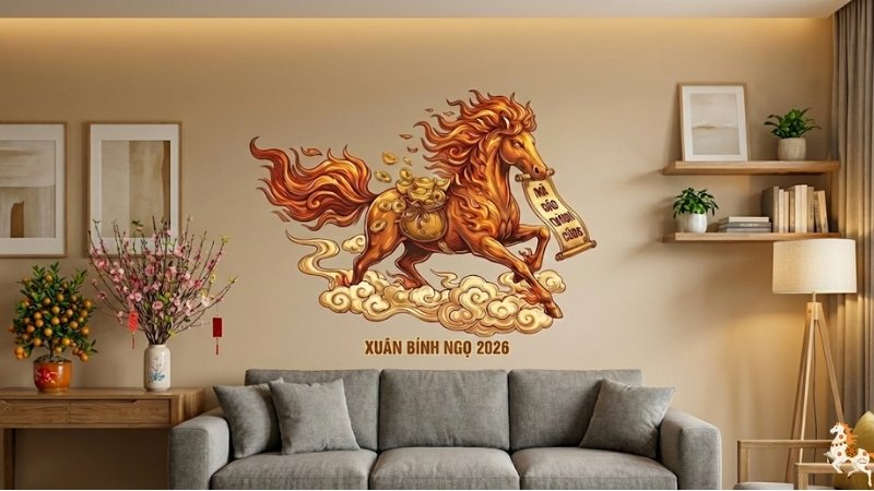 Mẫu decal linh vật năm 1