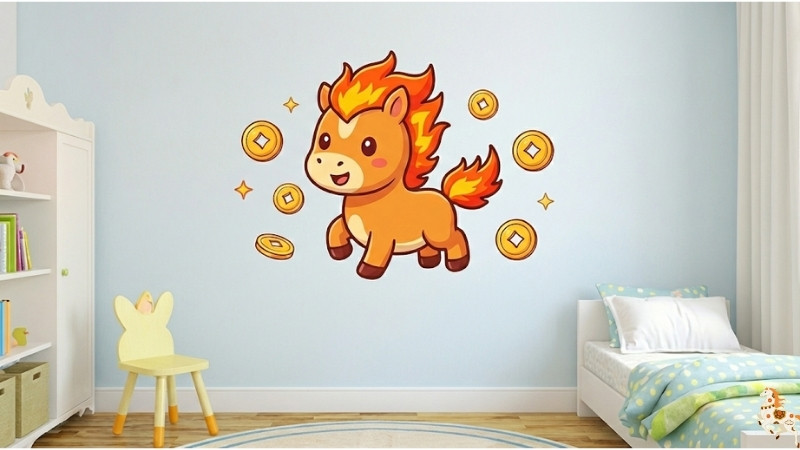 Mẫu decal linh vật năm 8