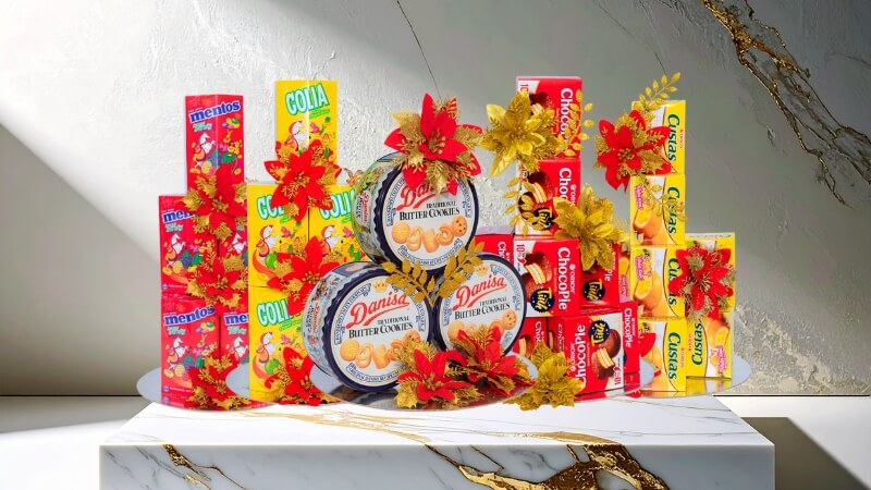 Ưu điểm của tháp bánh Tết Bách hóa XANH Ưu điểm của tháp bánh Tết Bách hóa XANH