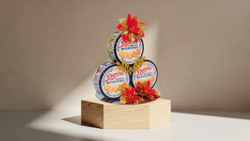 [Mâm tết] 3 hộp bánh quy bơ Danisa 200g