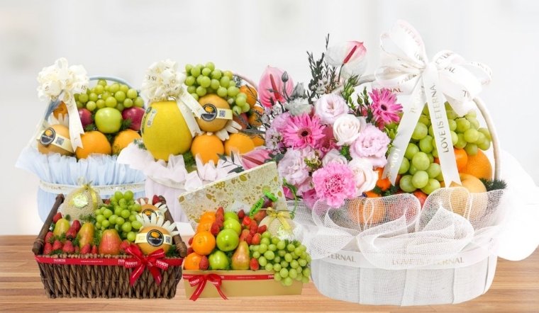 Cách làm giỏ trái cây ngày Tết 2025 - 5 bước đẹp sang trọng tại nhà