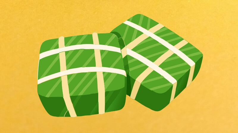 Hình ảnh bánh chưng 3D 1