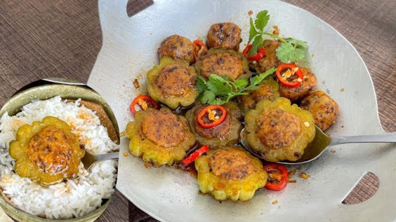 Cách làm khổ qua kho chay ngon mềm, không đắng chuẩn vị mẹ nấu