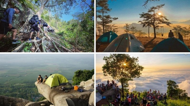 Lịch trình cắm trại núi Bà Đen 2 ngày 1 đêm (Review thực tế)