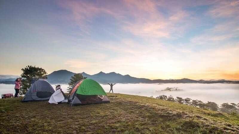 Hướng dẫn cắm trại núi Bà Đen cho người mới bắt đầu