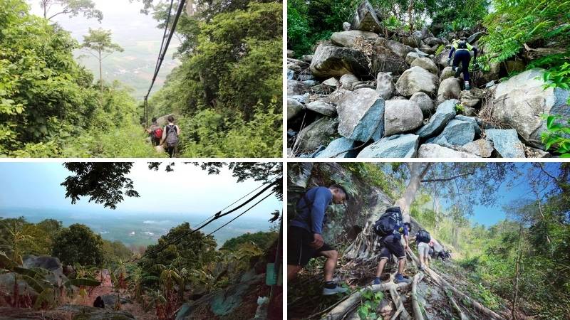 Top 3 cung đường leo núi Bà Đen cắm trại phổ biến