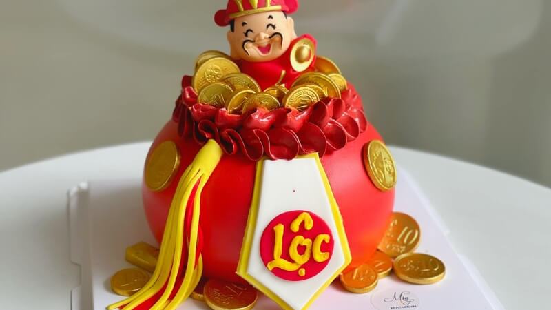 Bánh kem Thần Tài Bánh kem Thần Tài