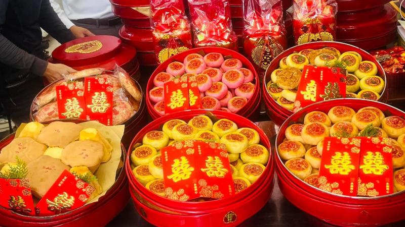 Bánh cưới của người Hoa