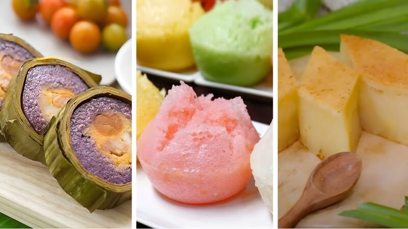 Miền Nam: Dân dã với Bánh Tét, Bánh Bò, Bánh Khoai Mì