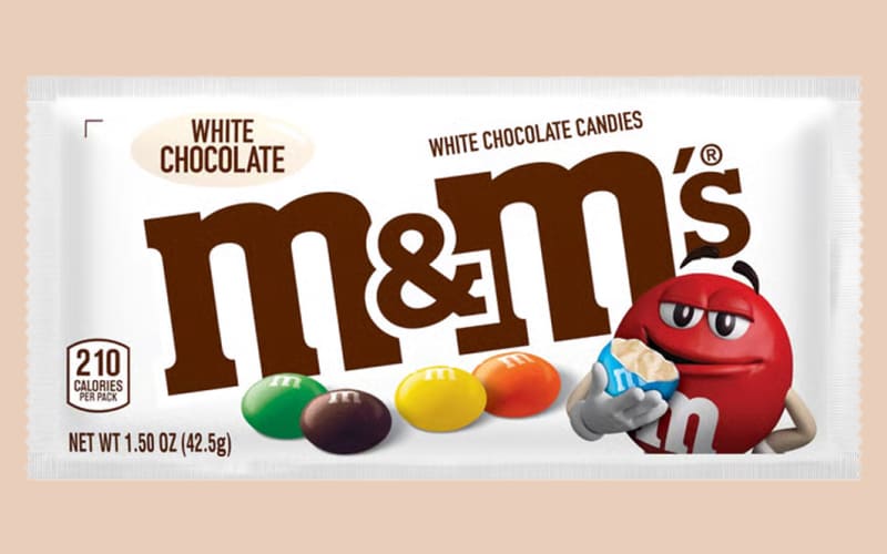 M&M’s White Chocolate (Socola trắng)