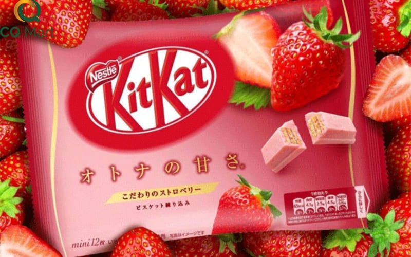 Hương dâu tươi thơm ngọt, tạo cảm giác tươi mới.