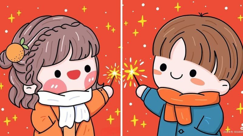 Ảnh avatar Tết cho couple 6 Ảnh avatar Tết cho couple 6