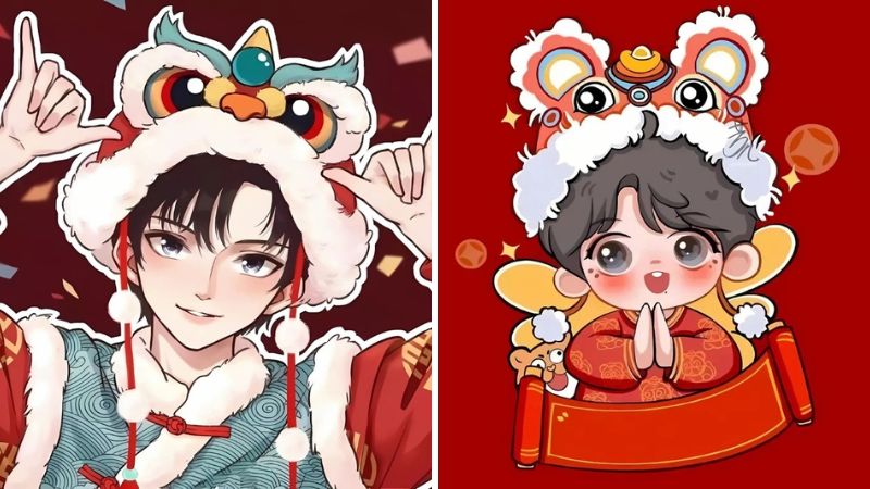 Ảnh avatar Tết cho nam 1 Ảnh avatar Tết cho nam 1