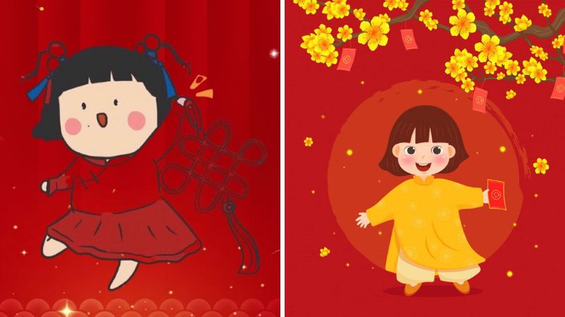 Ảnh avatar Tết cho nữ 5 Ảnh avatar Tết cho nữ 5