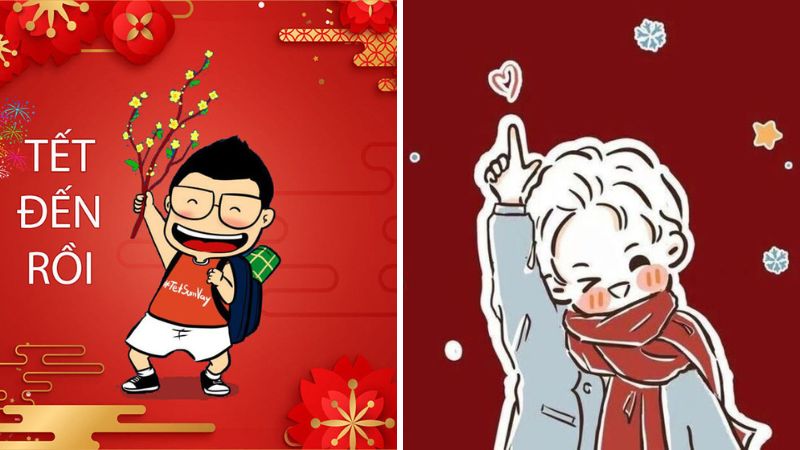 Avatar Tết 2026 cute, đáng yêu 3 Avatar Tết 2026 cute, đáng yêu 3