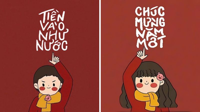 Avatar Tết 2026 cute, đáng yêu 2 Avatar Tết 2026 cute, đáng yêu 2